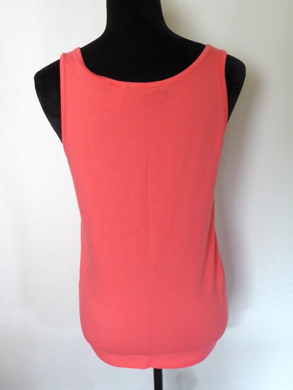 SALMON PINK STRETCH TANK TOP LARGE EIGHT EIGHT EIGHT BRAND  WORN ONCE - Picture 3 of 6